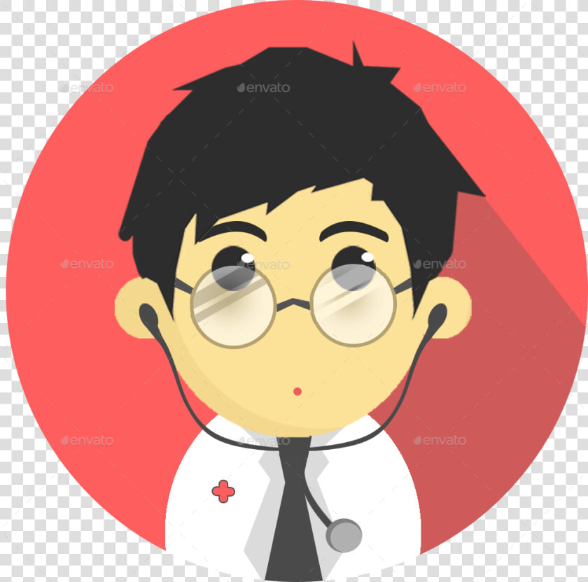 Doctor Flat Icon Png   Doctor Flat Design Png  Transparent PngTransparent PNG