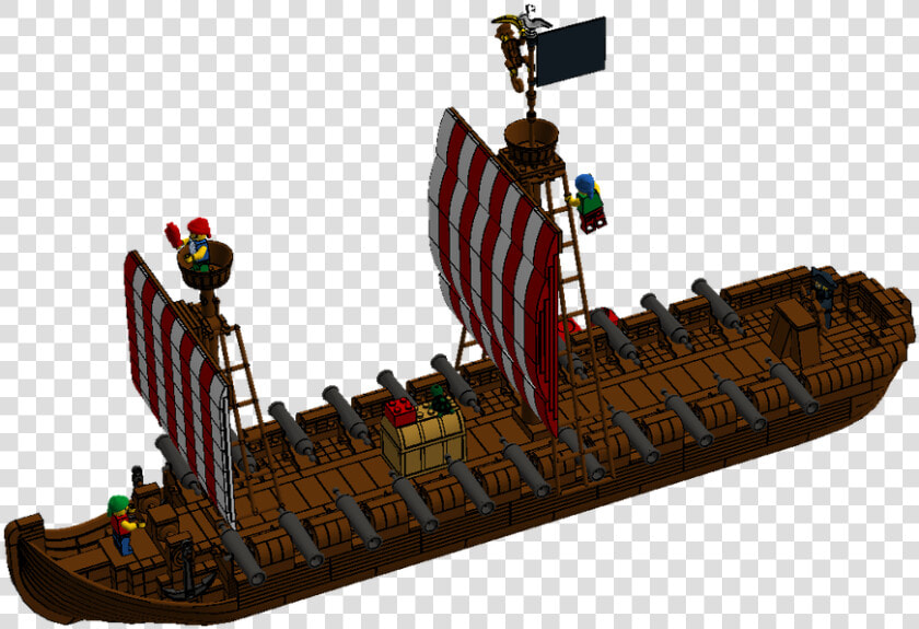 Lego Ideas Product Ideas The Red Brick Png Lego Trireme   Handysize  Transparent PngTransparent PNG