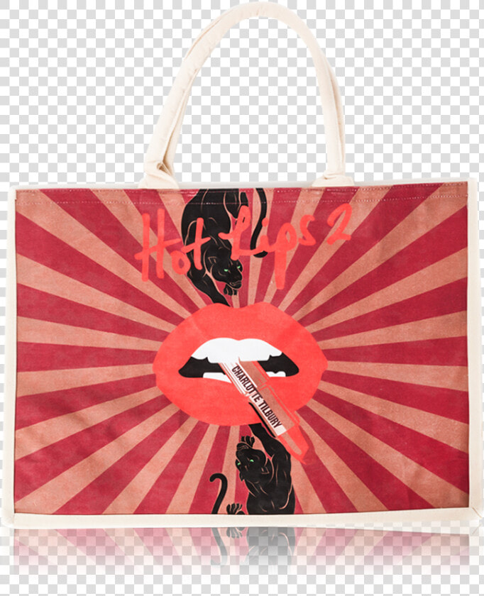 Hot Lips 2 Magic Panther Design Tote Bag   Dharmachakra 24  HD Png DownloadTransparent PNG