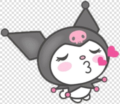  kuromi  png  cute  cyber  edits  edit  soft  freetoedit   Cute Kuromi Png  Transparent PngTransparent PNG