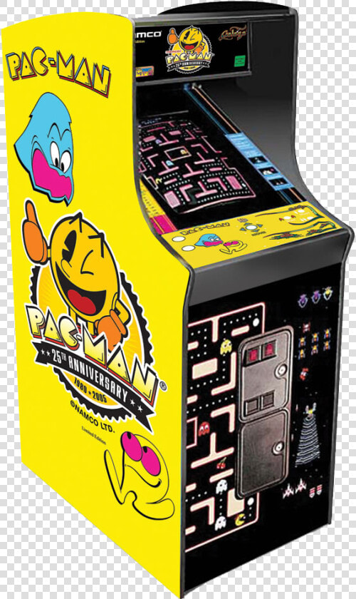 Clip Black And White Download Pac Man Machine Encode   1980s Pac Man Machine  HD Png DownloadTransparent PNG