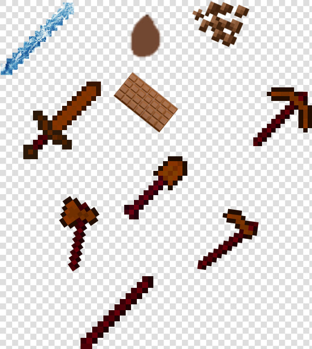 Minecraft Pickaxe Clipart   Png Download   Minecraft Diamond Tools Textures  Transparent PngTransparent PNG