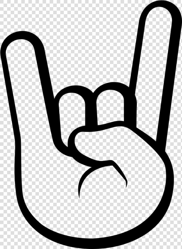 Emoji Sign Of The Horns Emoticon Symbol   Rock N Roll Png  Transparent PngTransparent PNG