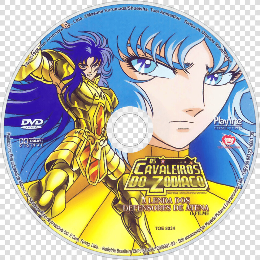 Warriors Of The Final Holy Battle Dvd Disc Image   Cover Disc Saint Seiya  HD Png DownloadTransparent PNG