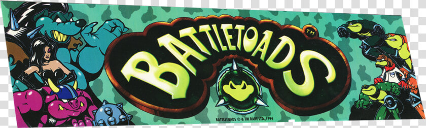 Battletoads Arcade Marquee  HD Png DownloadTransparent PNG