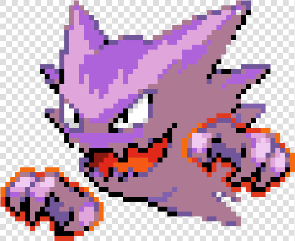 Pokemon 8 Bit Haunter  HD Png DownloadTransparent PNG