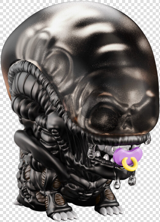 Xenomorph Transparent Skull   Alex Solis Baby Alien  HD Png DownloadTransparent PNG