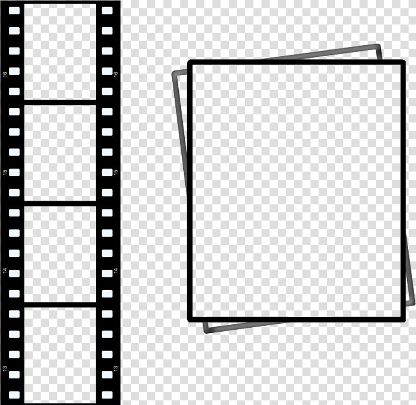 Movie Reel Border Clipart Best   Vertical Film Strip Border  HD Png DownloadTransparent PNG