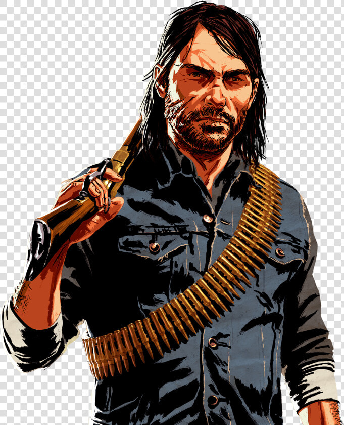 Abiagil Roberts   Https     www   Rockstargames       Red Dead Redemption 2 John Marston Artwork  HD Png DownloadTransparent PNG