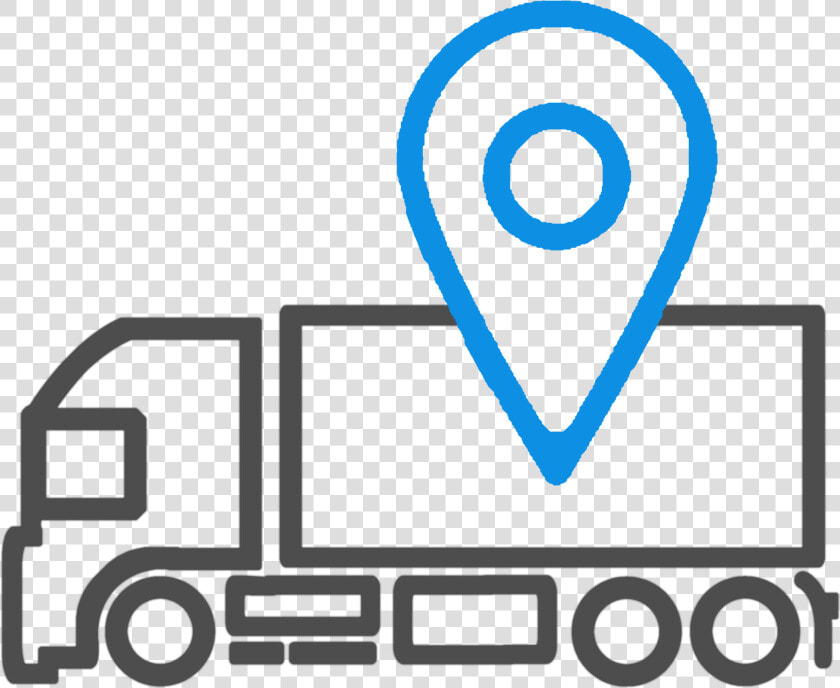 Transparent Tracking Icon Png   Fleet Management Icon Truck  Png DownloadTransparent PNG