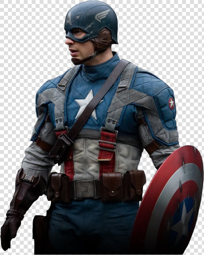 Captain America The First Avenger   Chris Evans Captain America The First Avenger Costume  HD Png DownloadTransparent PNG