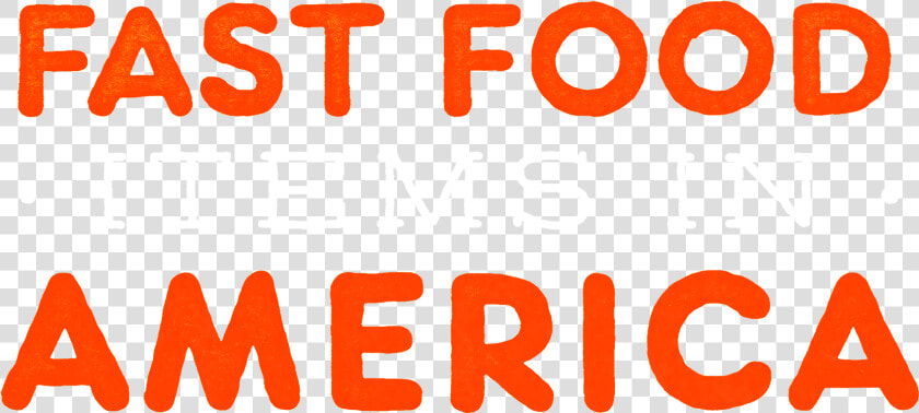 Fast Food Items In America  HD Png DownloadTransparent PNG