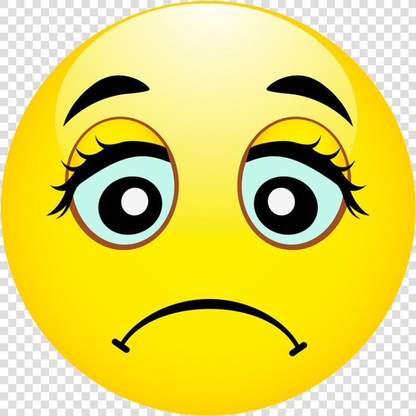 Sad Face Emoji Download Heart Emoji Black Red Pink   Sad Emoji For Dp  HD Png DownloadTransparent PNG