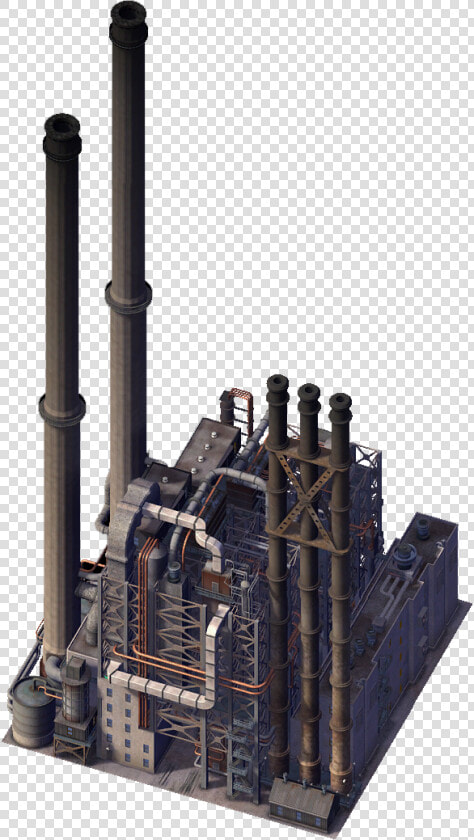 Simcity Coal Power Plant  HD Png DownloadTransparent PNG