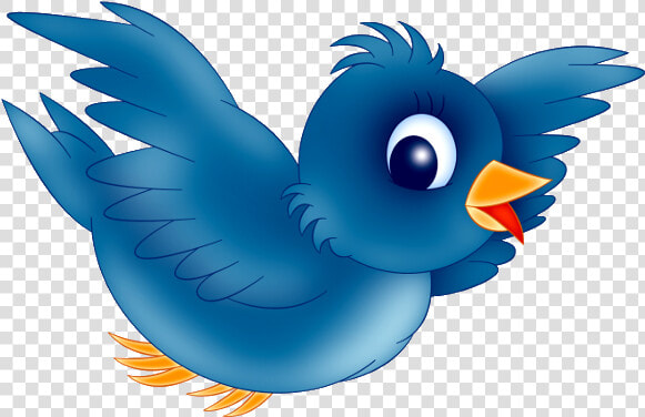 Blue Bird Cartoon Clipart   Animated Bird Flying Png  Transparent PngTransparent PNG