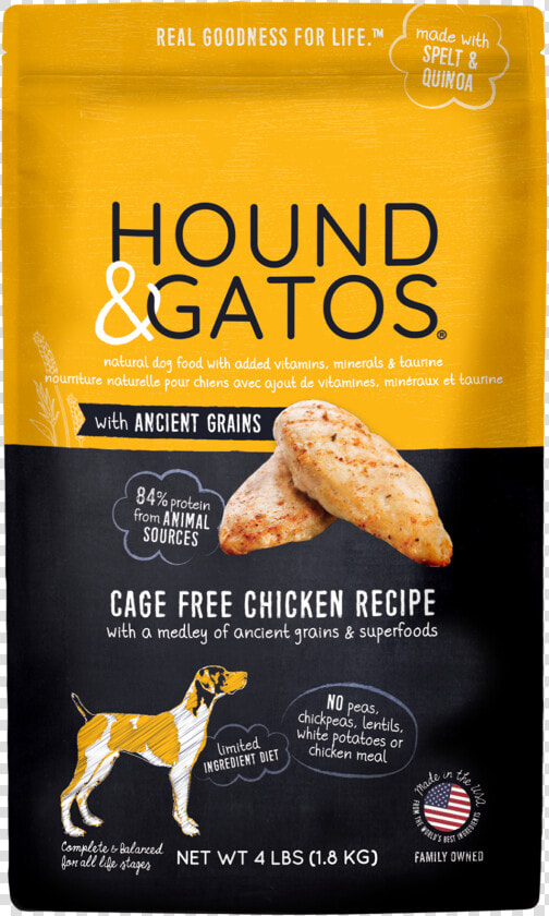 Hound And Gatos Dog Food  HD Png DownloadTransparent PNG