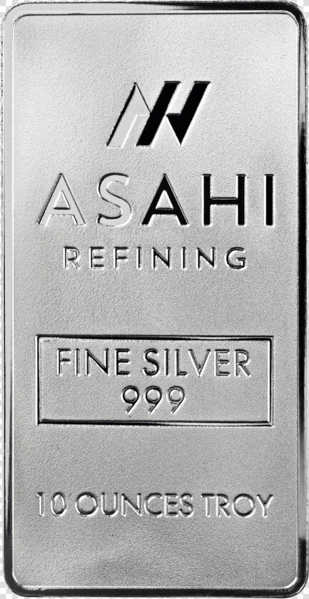 10 Oz Asahi Silver Bar   Silver  HD Png DownloadTransparent PNG