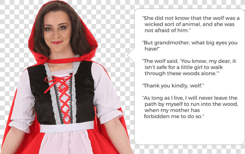 Red Riding Hood Quotes   Cute Captions For Little Red Riding Hood  HD Png DownloadTransparent PNG