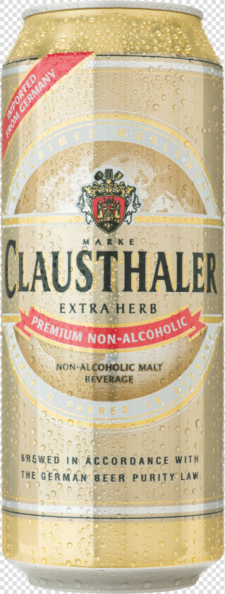 Clausthaler Extra Herb Dose  HD Png DownloadTransparent PNG