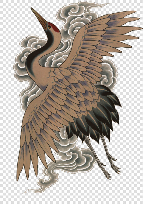 Transparent Yakuza Png   Yakuza Game Crane Tattoo  Png DownloadTransparent PNG