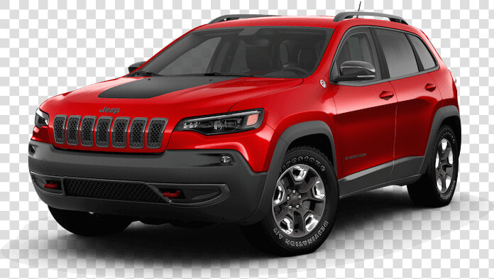 A Red 2019 Jeep Cherokee Trailhawk  HD Png DownloadTransparent PNG