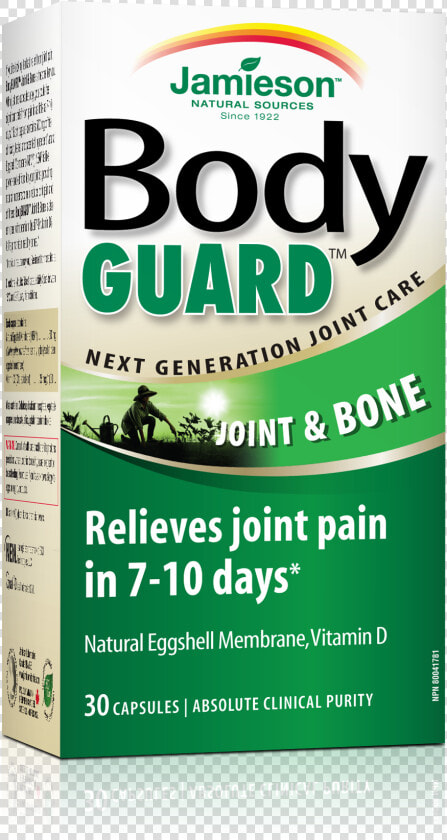 Bodyguard™ Joint  amp  Bone  30 Caps   Png Download   Jamieson Vitamins  Transparent PngTransparent PNG