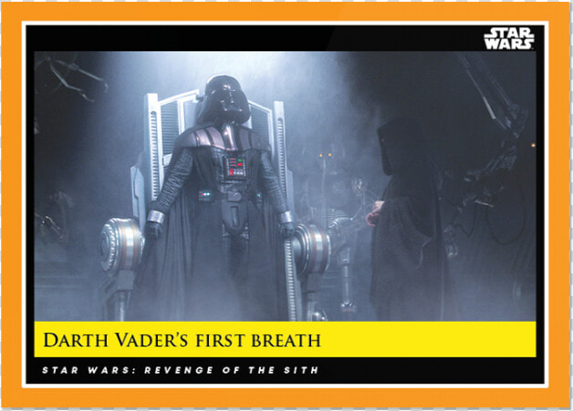 Darth Vader S First Breath   Darth Sidiuos Revenge Of The Sith  HD Png DownloadTransparent PNG