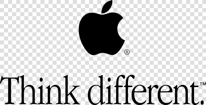 Apple Think Different Logo Png Transparent   Apple Think Different Transparent  Png DownloadTransparent PNG