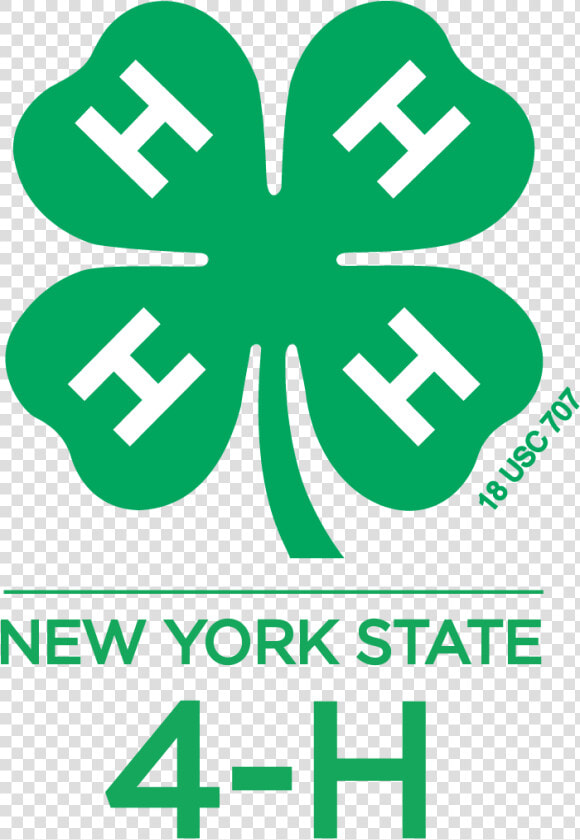 Nys 4h Logo Vert   4 H Clover  HD Png DownloadTransparent PNG