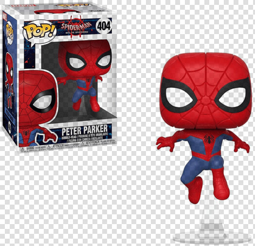 Funko Pop Spiderman Into The Spider Verse  HD Png DownloadTransparent PNG