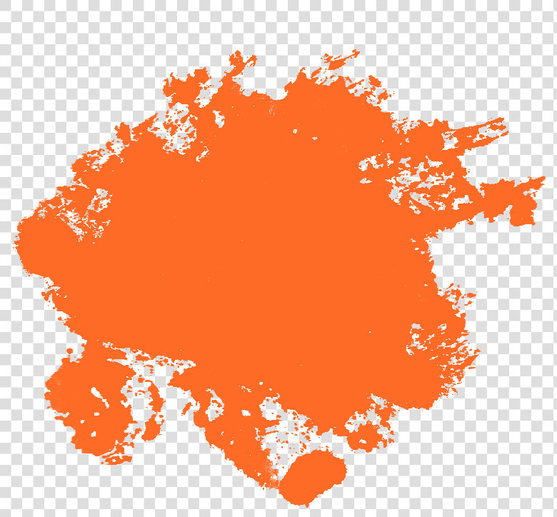 Tache De Peinture Orange Png  Transparent PngTransparent PNG