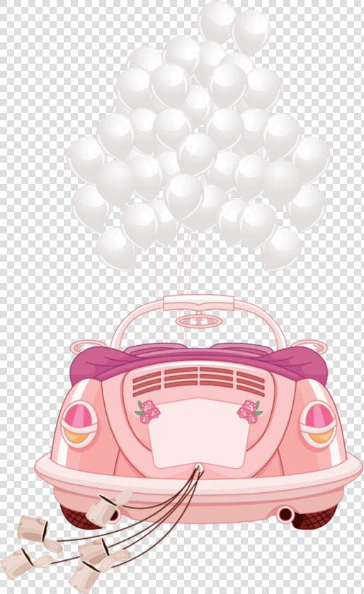 Wedding Car Png   Wedding Car Cartoon Png  Transparent PngTransparent PNG