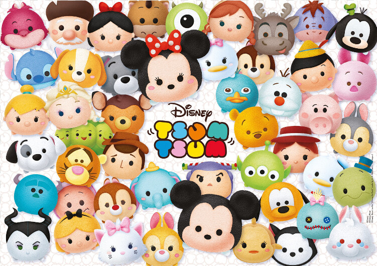 Buy Puzzle Clementoni So Cuuuutel   Tsum Tsum 60 Clipart  HD Png DownloadTransparent PNG