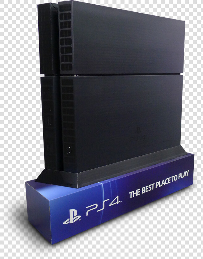 Over Sized Ps4 Console Standee   Ps4  HD Png DownloadTransparent PNG