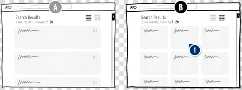 Grid View   List Vs Grid View  HD Png DownloadTransparent PNG