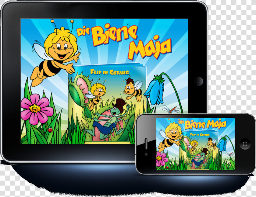 Maya The Bee  Flip In Gefahr  Ipad  amp  Iphone Application   Biene Maja  HD Png DownloadTransparent PNG