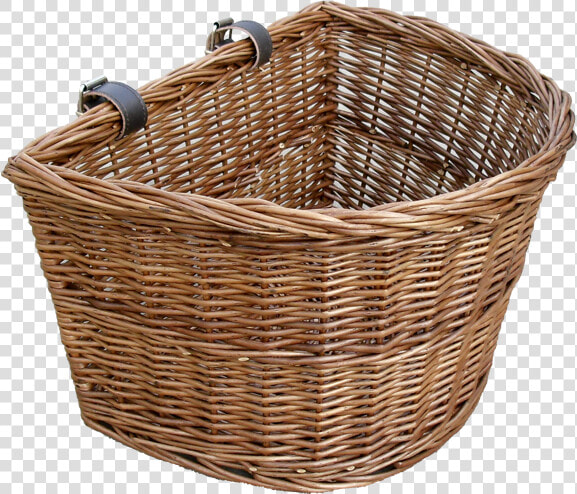 Bicycle Baskets Wicker Handle   Bicycle Basket  HD Png DownloadTransparent PNG