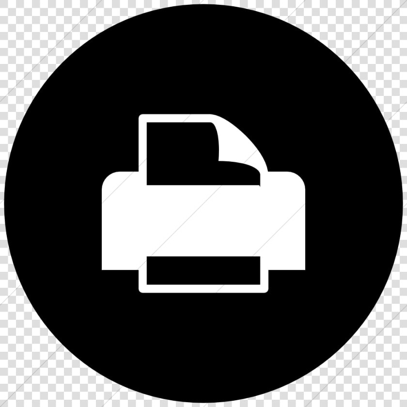 Fax Icon Black And White Circle   Vk Icon  HD Png DownloadTransparent PNG