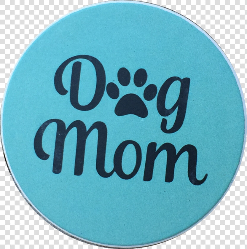 Dog Mom Paw Print Auto Car Coaster Absorbent Stone   Drink Coaster  HD Png DownloadTransparent PNG