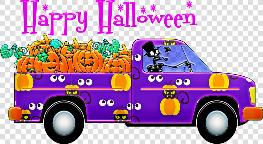 Trunk Or Treat Truck Clip Art  HD Png DownloadTransparent PNG