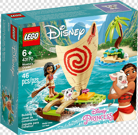 Lego® Disney 43170 Moana S Ocean Adventure   Lego Moana Set  HD Png DownloadTransparent PNG