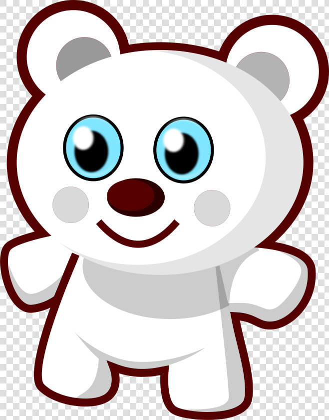 Teddy Bear Black And White Cute Animal Bear Clipart   Cute Animal Clipart  HD Png DownloadTransparent PNG