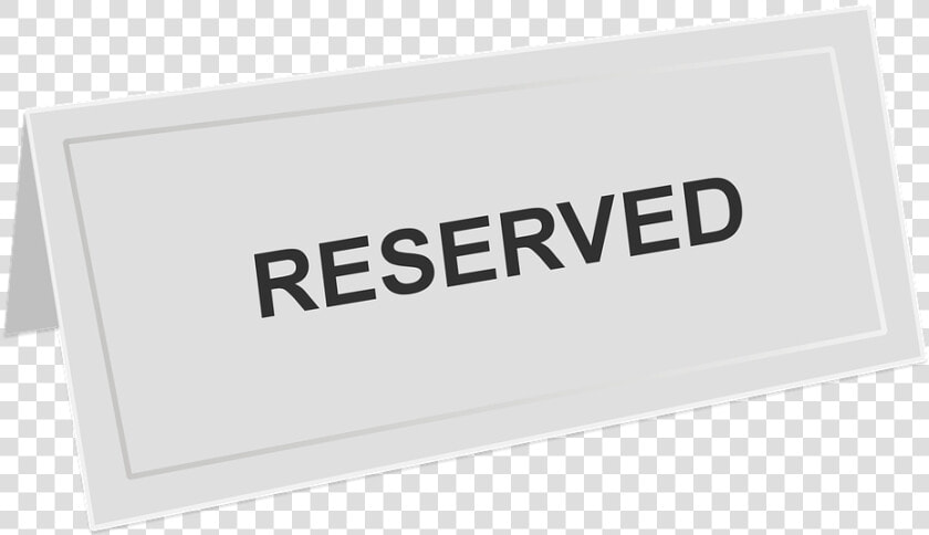 Reserved Sign  Reservation  Restaurant  Reserved   結婚 メッセージ 英語 短い  HD Png DownloadTransparent PNG