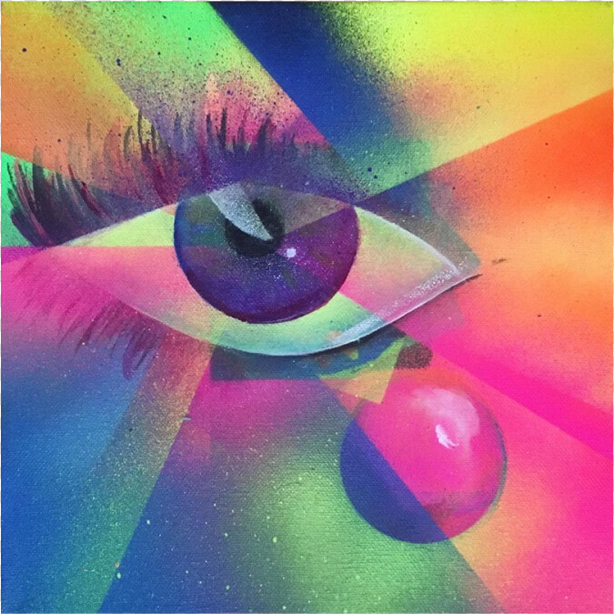 Lindsay Burck Eye Prism Light Art1   Visual Arts  HD Png DownloadTransparent PNG