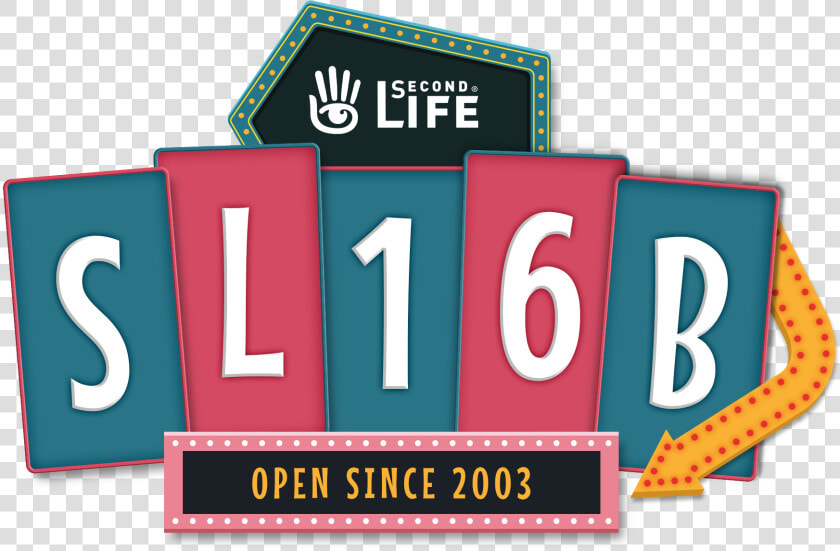 Sl16b Logo Final   Second Life 16th Birthday  HD Png DownloadTransparent PNG