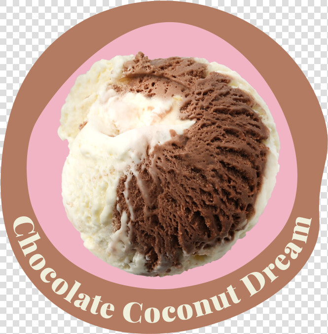 Chocolate Coconut   Gelato  HD Png DownloadTransparent PNG