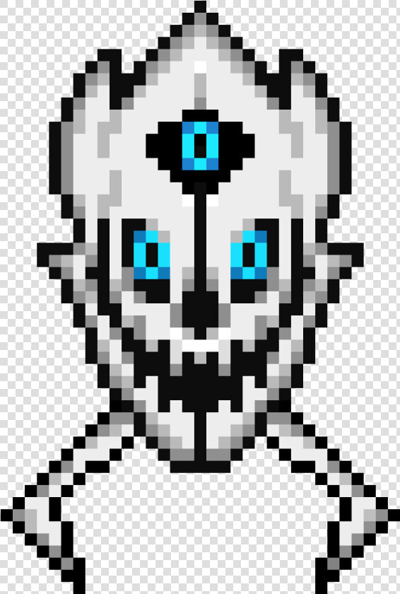 Pixel Art Undertale Gaster Blaster  HD Png DownloadTransparent PNG