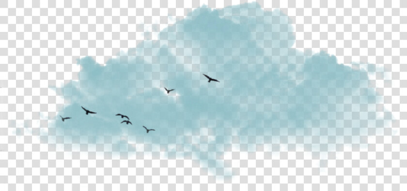  ftestickers  cloud birds   Облако Для Фотошопа Png  Transparent PngTransparent PNG