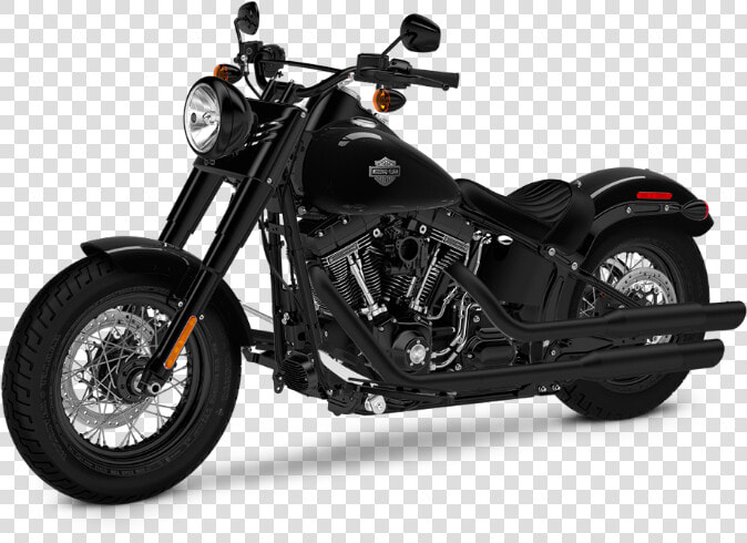 Harley Davidson Softail Slim S 2016 Black  HD Png DownloadTransparent PNG