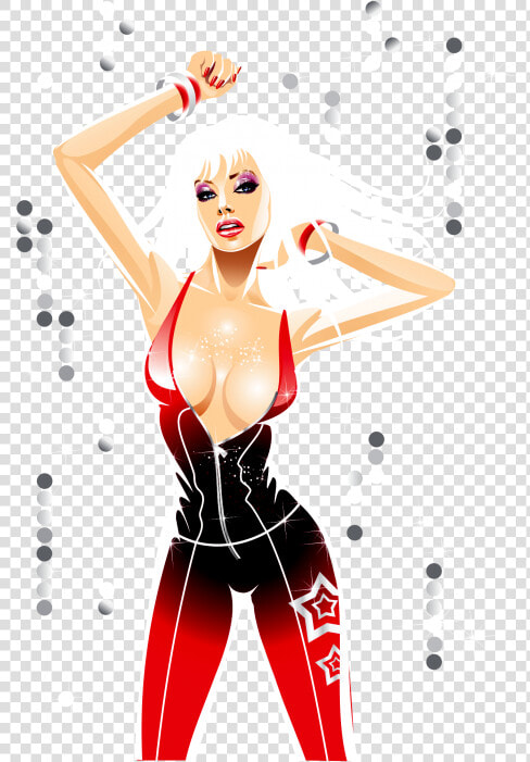 Disco Girl Png Image Free Download Searchpng   Tarjetas De 15 Años Modernas  Transparent PngTransparent PNG